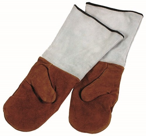 Leder backhandschuhe - leder,