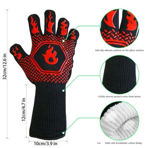 Grillhandschuhe - 2x,
