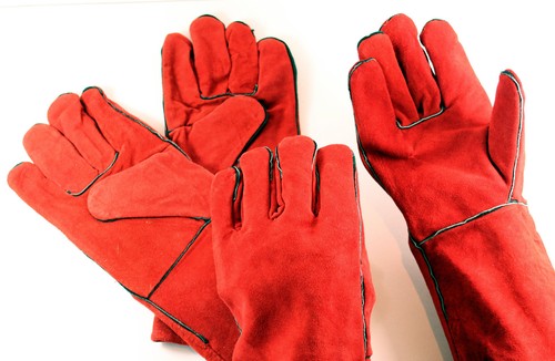 Kaminhandschuh paar - kaminhandschuh,